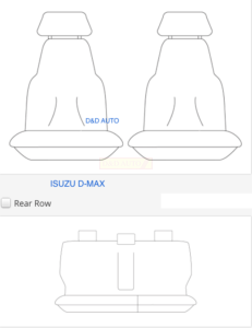 ISUZU DMAX FRONT & REAR