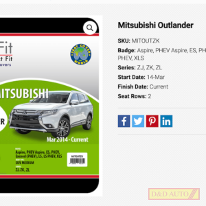 outlander seat cover