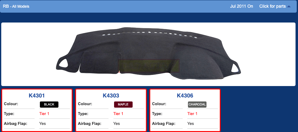 dash mat
