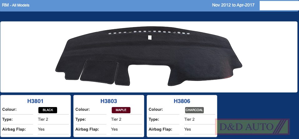 crv dash mat
