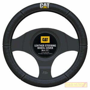 Caterpillar Leather Steering Wheel Cover