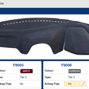 MOULDED DASH MAT