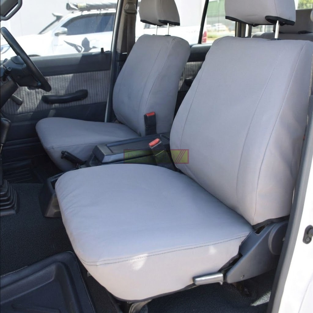 Super tough canvas seat covers