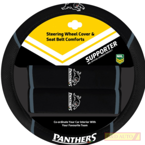 NRL Steering Wheel Cover Panthers NEW