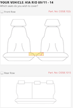 RIO SEAT COVERS