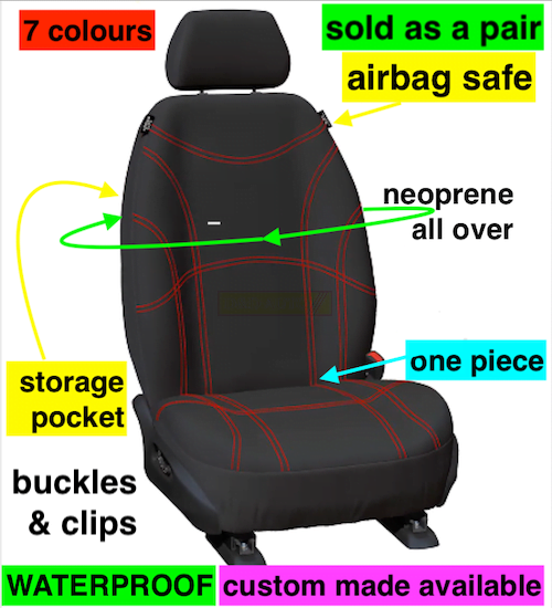 Neoprene Seat Covers D&D Auto