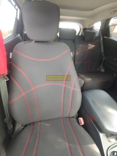 neoprene seat covers red