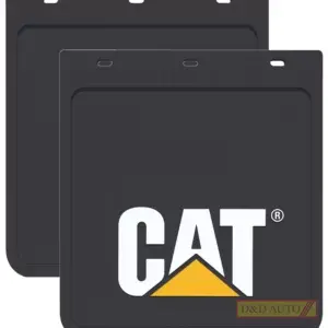 Caterpillar Mud Flaps 10 x 9 - Black