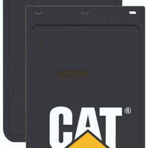Caterpillar Mud Flaps 14 x 9 - Black