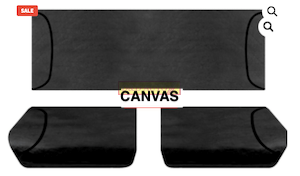 CANVAS SPACE CAB BLACK