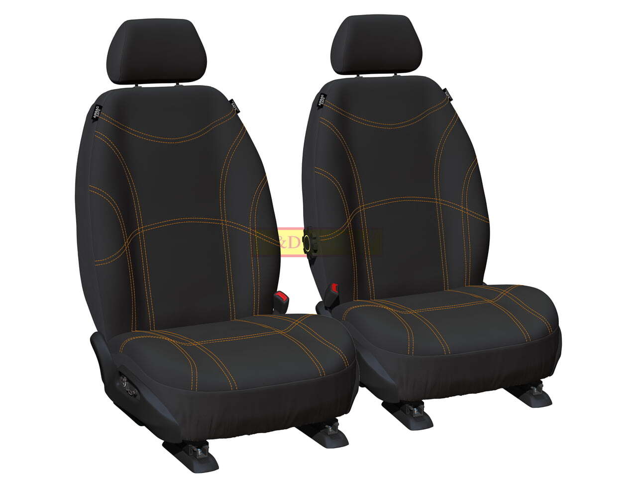 ORANGE NEOPRENE SEAT COVER