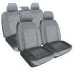 JACQUARD GREY SEAT COVERS