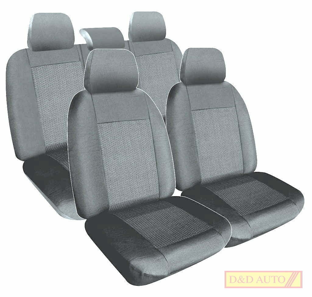 JACQUARD GREY SEAT COVERS