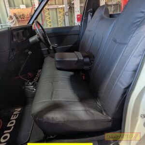 Kingswood leather look seat covers
