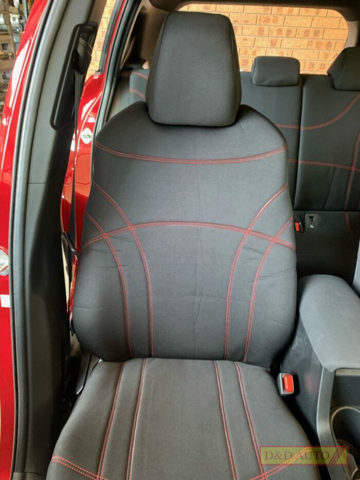 neoprene red seat covers