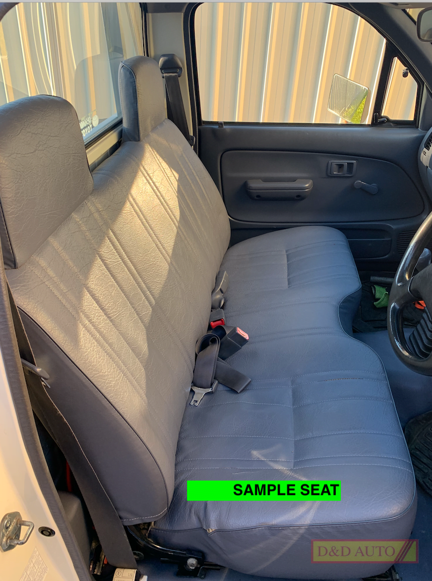 hilux bench seat covers