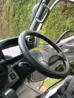 LEATHER LOOK STEERING BLACK
