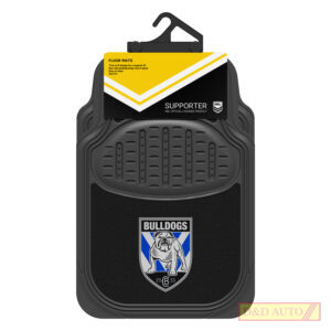 NRL BULLDOGS MATS SET OF 4