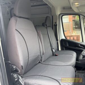 canvas grey seat cover