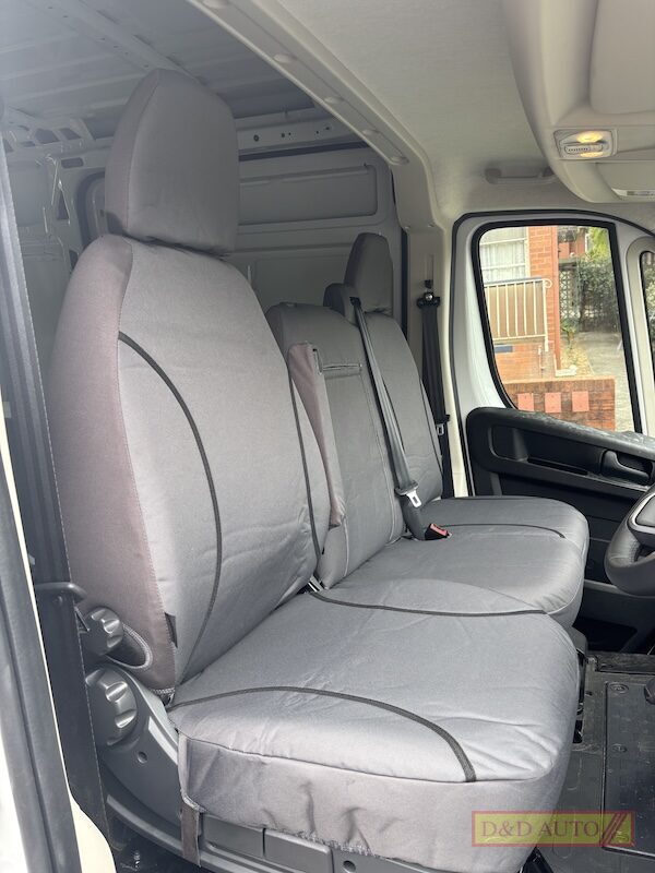 canvas grey seat cover