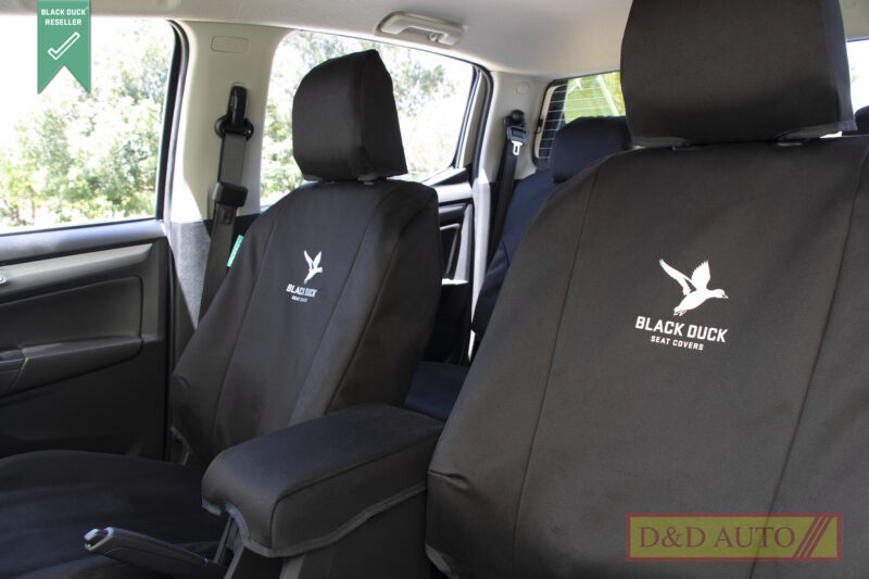 Black duck seat covers