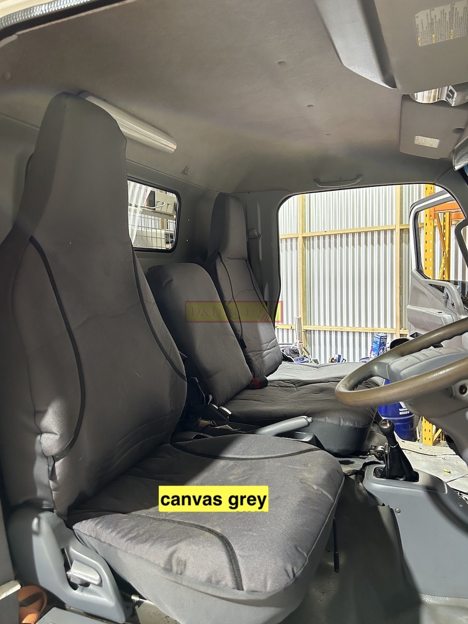 canvas seat covers