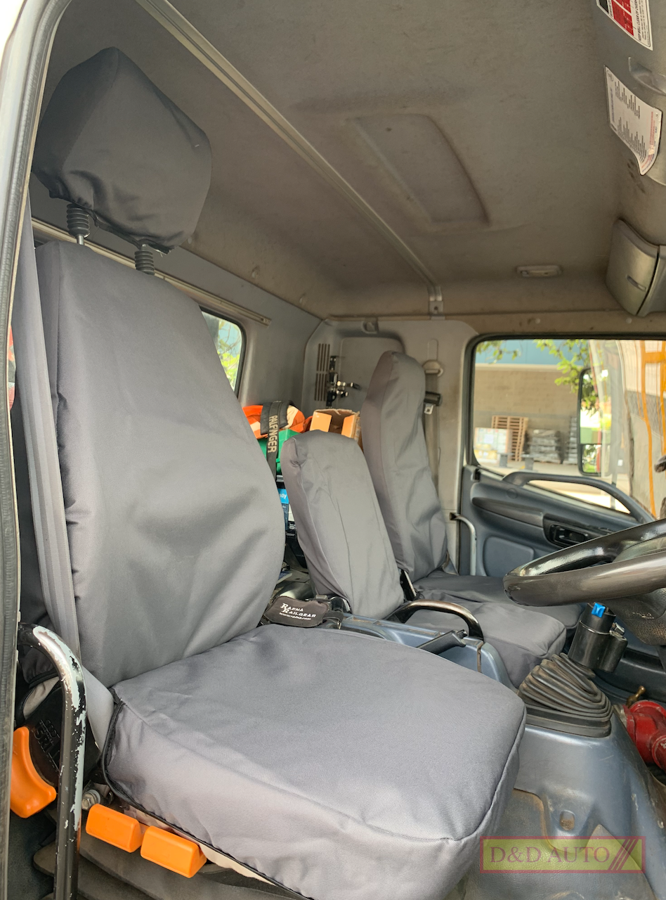 Super tough canvas seat covers