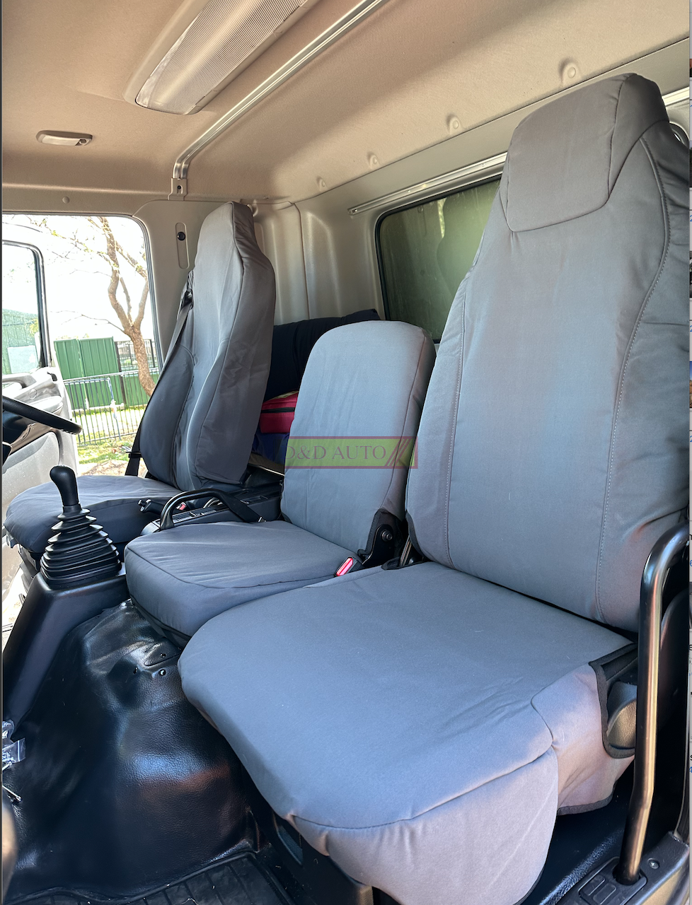 Super tough canvas seat covers