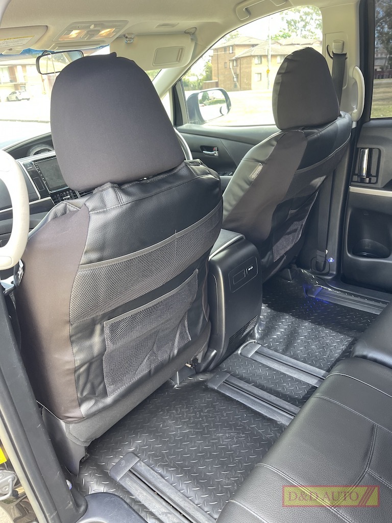 estima leather seat covers