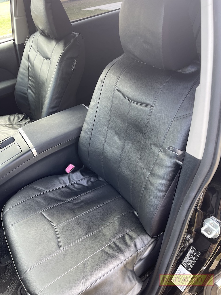 estima leather seat covers