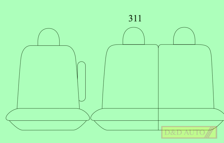 crafter 3 seater seat covers