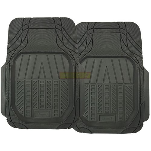 Deep Dish Rubber Car Mats Front Pair (designed to be trimmed) - Image 2