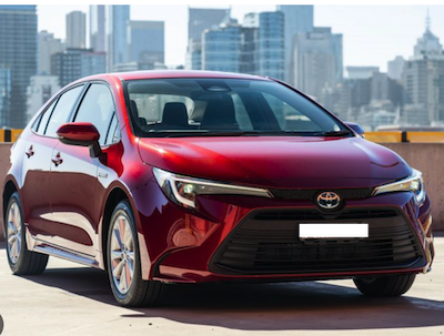 Toyota Corolla Seat Covers 9:2019
