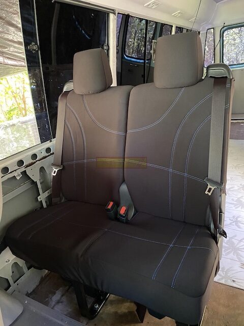 neoprene blue hiace seat covers