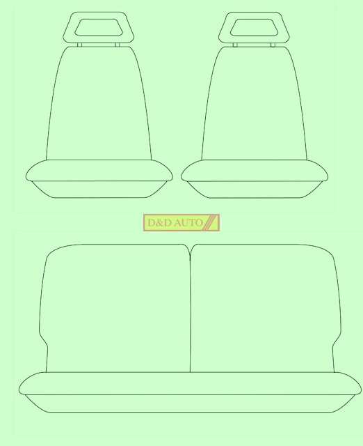 ignis 00-05 seat covers