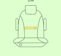 ISRI 6830KM-880 seat cover