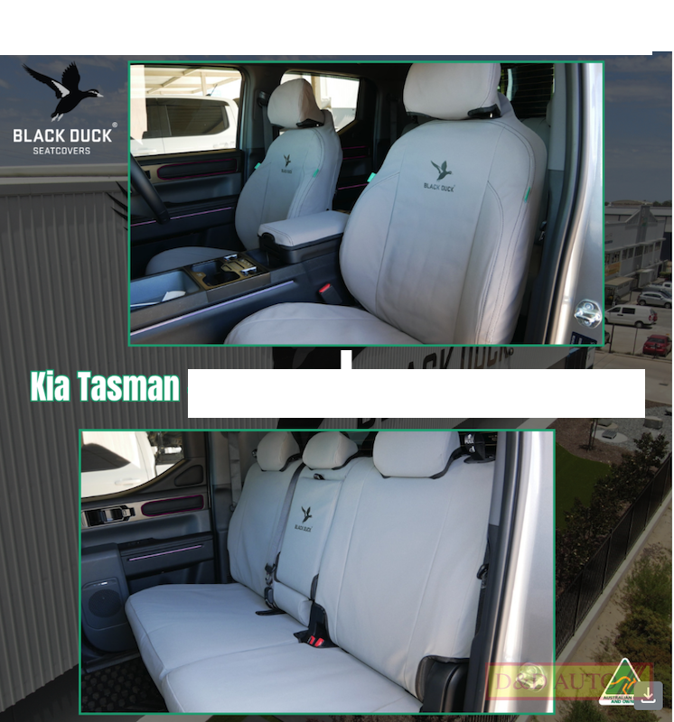 KIA Tasman seat covers
