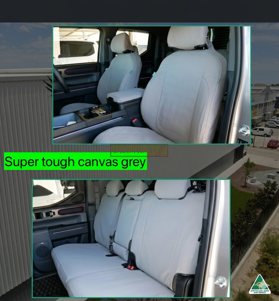 super tough canvas seat covers