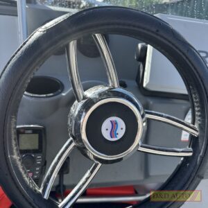 Boat steering cover